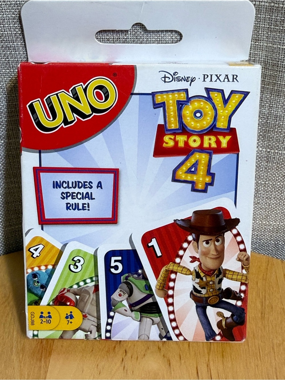 NWT 2018 UNO Toy Story 4 Card Game
Disney/ Pixar